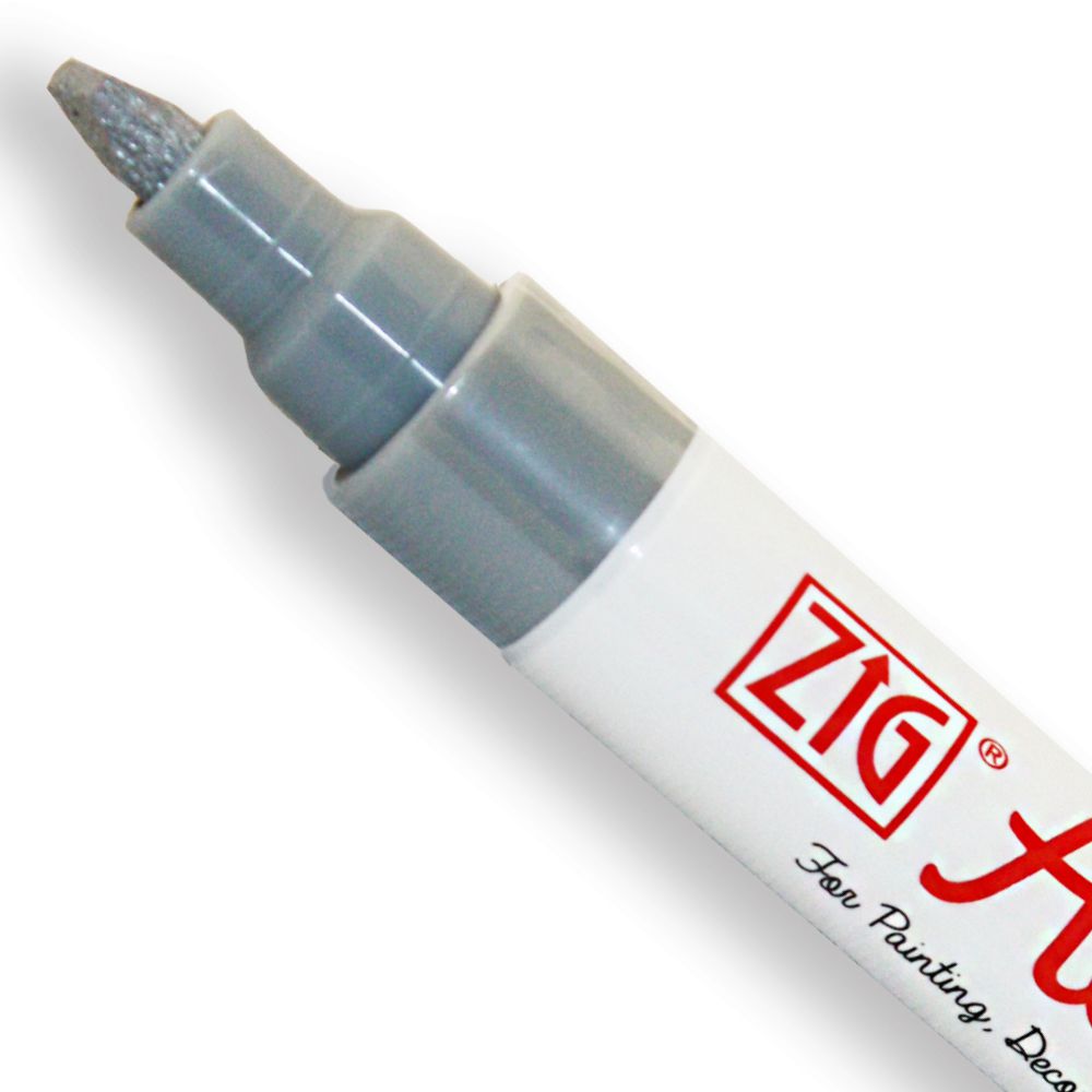 Slate Grey Acrylista Waterproof Pen - 6mm Nib